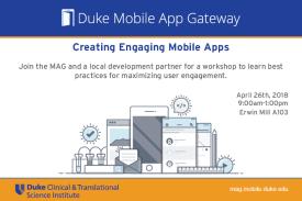 Creating Engaging Mobile Apps flyer